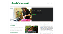 Desktop Screenshot of islandchiropracticonline.com
